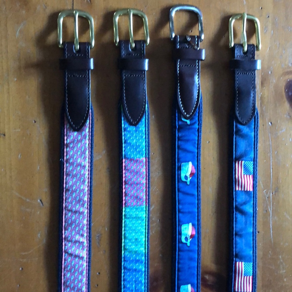 Boys Vineyard Vines Belts Great Condition!